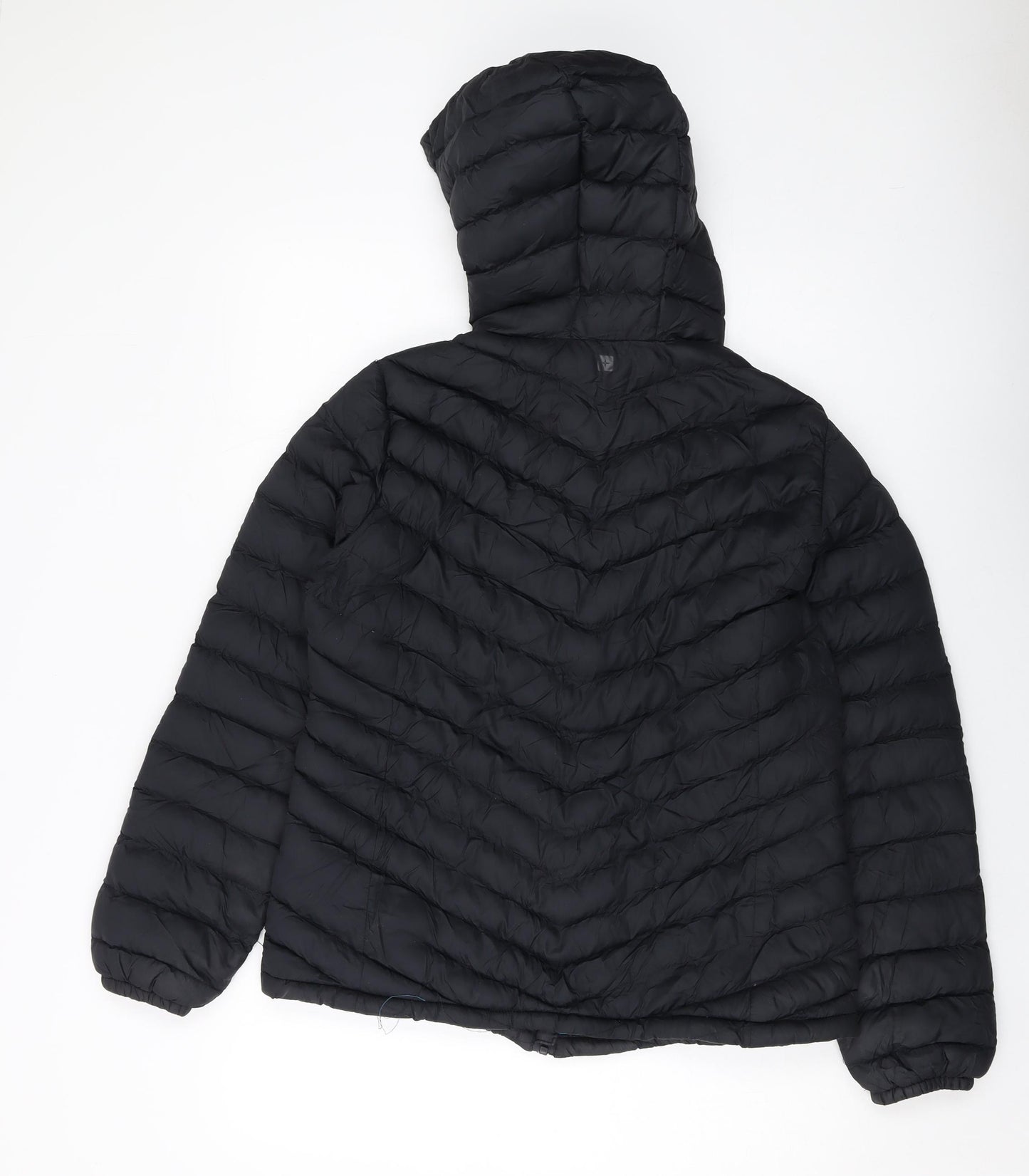 Mountain Warehouse Womens Black Puffer Jacket Jacket Size 12 Zip