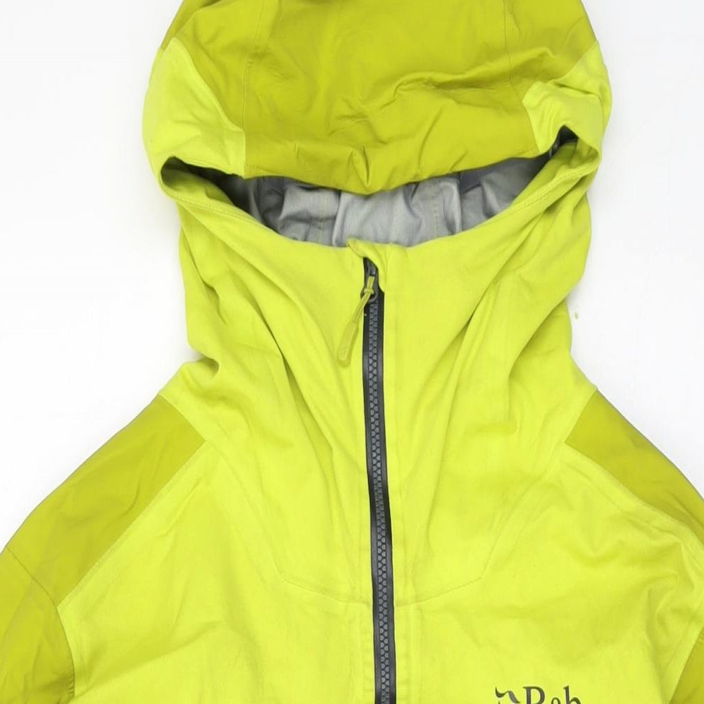 RAB Womens Green Jacket Size 14 Zip