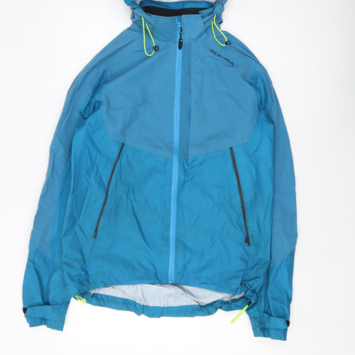 Become Darkprof Womens Blue Jacket Size S Zip