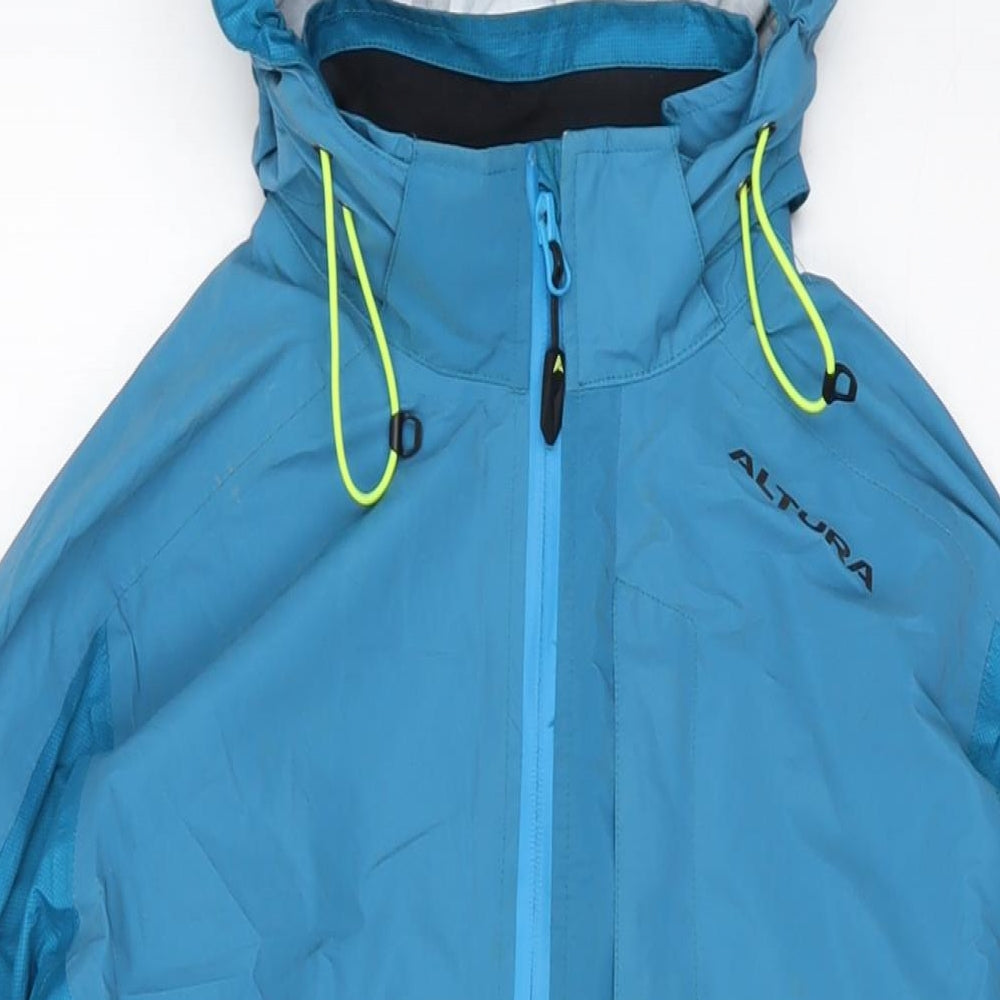 Become Darkprof Womens Blue Jacket Size S Zip