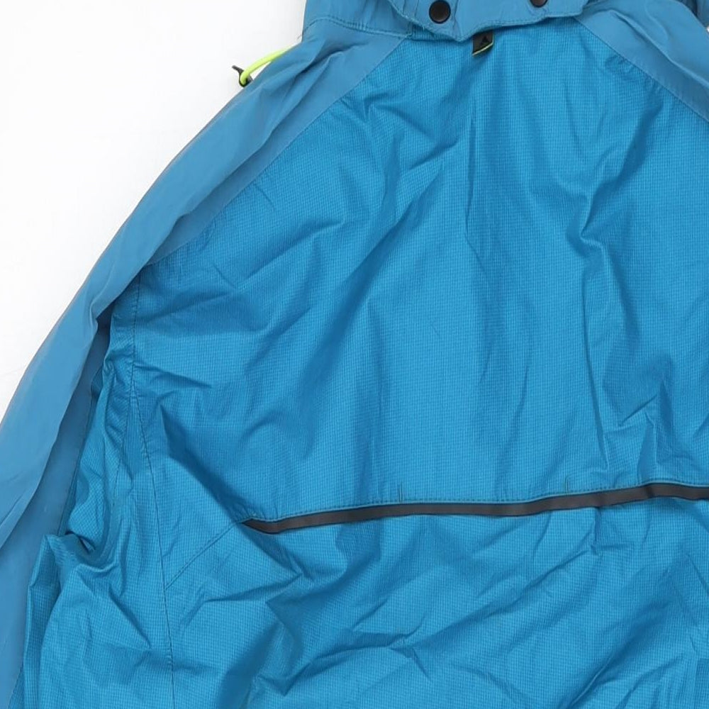 Become Darkprof Womens Blue Jacket Size S Zip