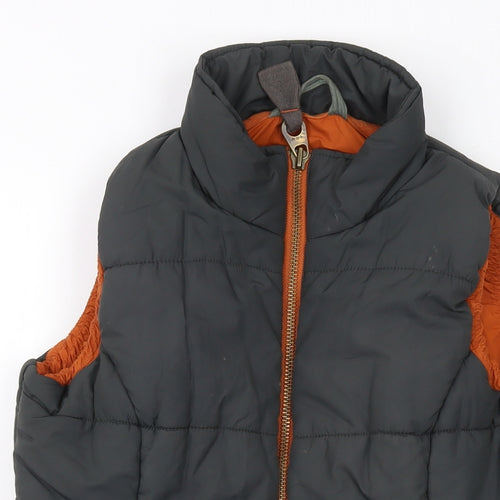 Joules Womens Grey Jacket Waistcoat Size 12 Zip