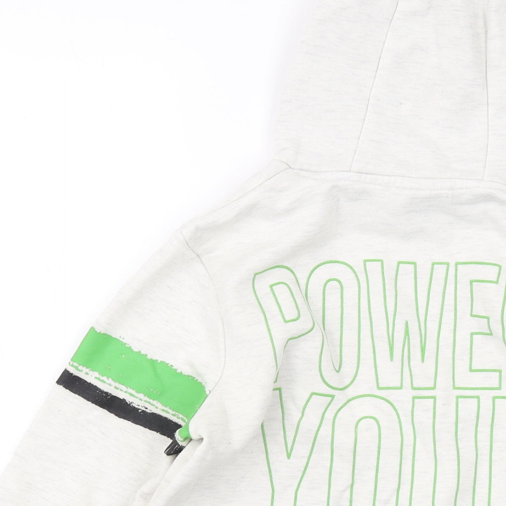 Xbox Boys Grey Cotton Pullover Hoodie Size 9-10 Years Pullover