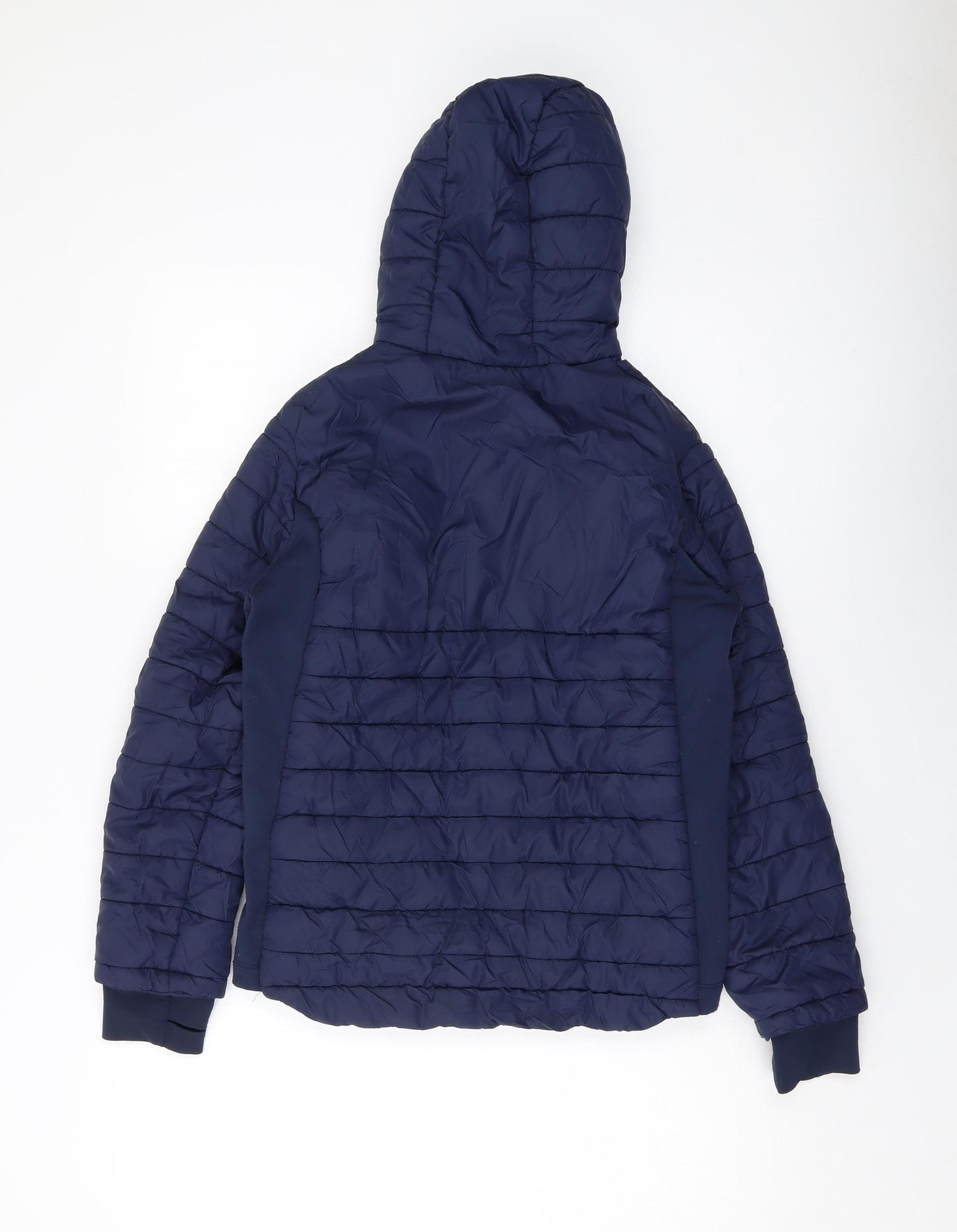 Quechua Boys Blue Puffer Jacket Jacket Size 12-13 Years Zip