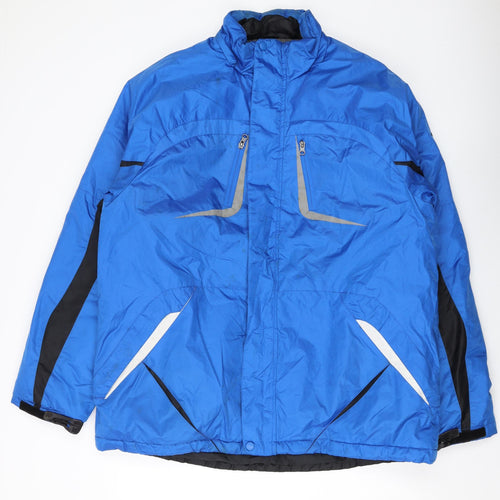 Universal Traveler Mens Blue Jacket Size XL Zip