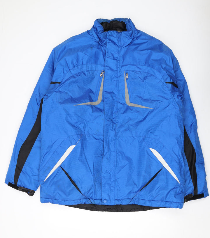 Universal Traveler Mens Blue Jacket Size XL Zip