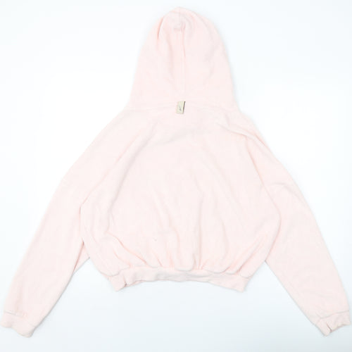 Prévu Womens Pink Cotton Pullover Hoodie Size 6 Pullover