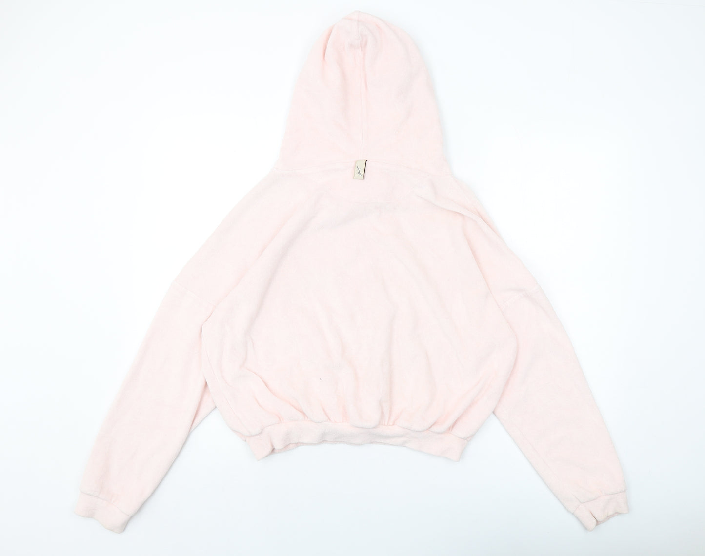 Prévu Womens Pink Cotton Pullover Hoodie Size 6 Pullover