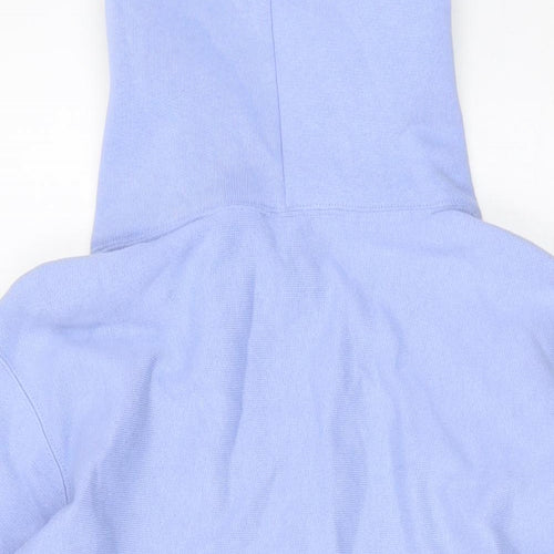 Champion Womens Purple Polyester Pullover Hoodie Size L Pullover