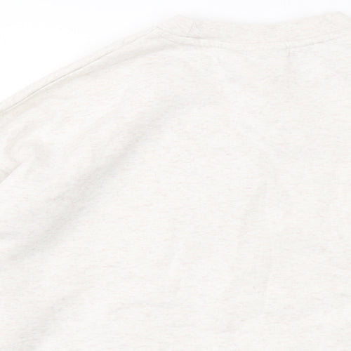 Disney Womens Ivory Cotton Pullover Sweatshirt Size 12 Pullover - Pooh