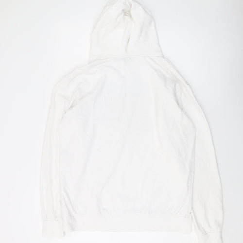 Lake Chelan Womens White Polyester Pullover Hoodie Size S Pullover