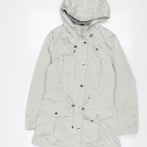Four Seasons Womens Grey Jacket Coat Size XS Zip