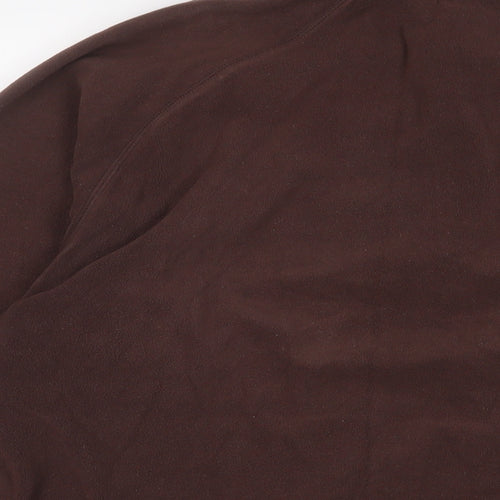 Craghoppers Mens Brown Polyester Pullover Sweatshirt Size L - Logo, Embroidered