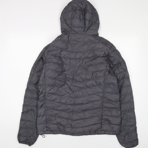 Hi Gear Womens Grey Puffer Jacket Jacket Size 14 Zip