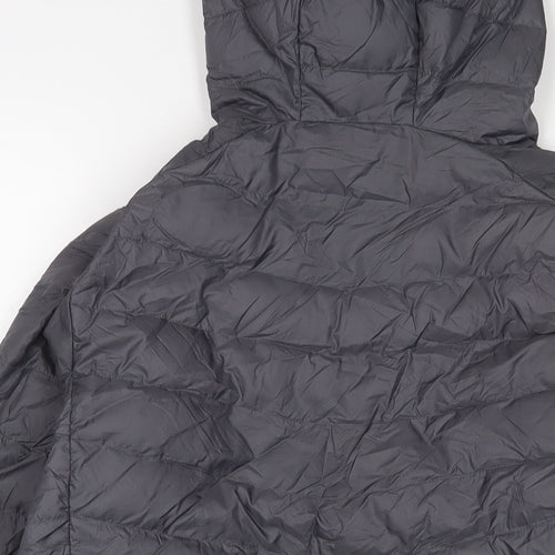 Hi Gear Womens Grey Puffer Jacket Jacket Size 14 Zip