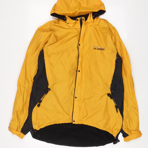 Polaris Mens Yellow Jacket Coat Size S Zip