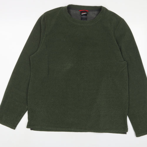 Gerry Mens Green Polyester Pullover Sweatshirt Size L