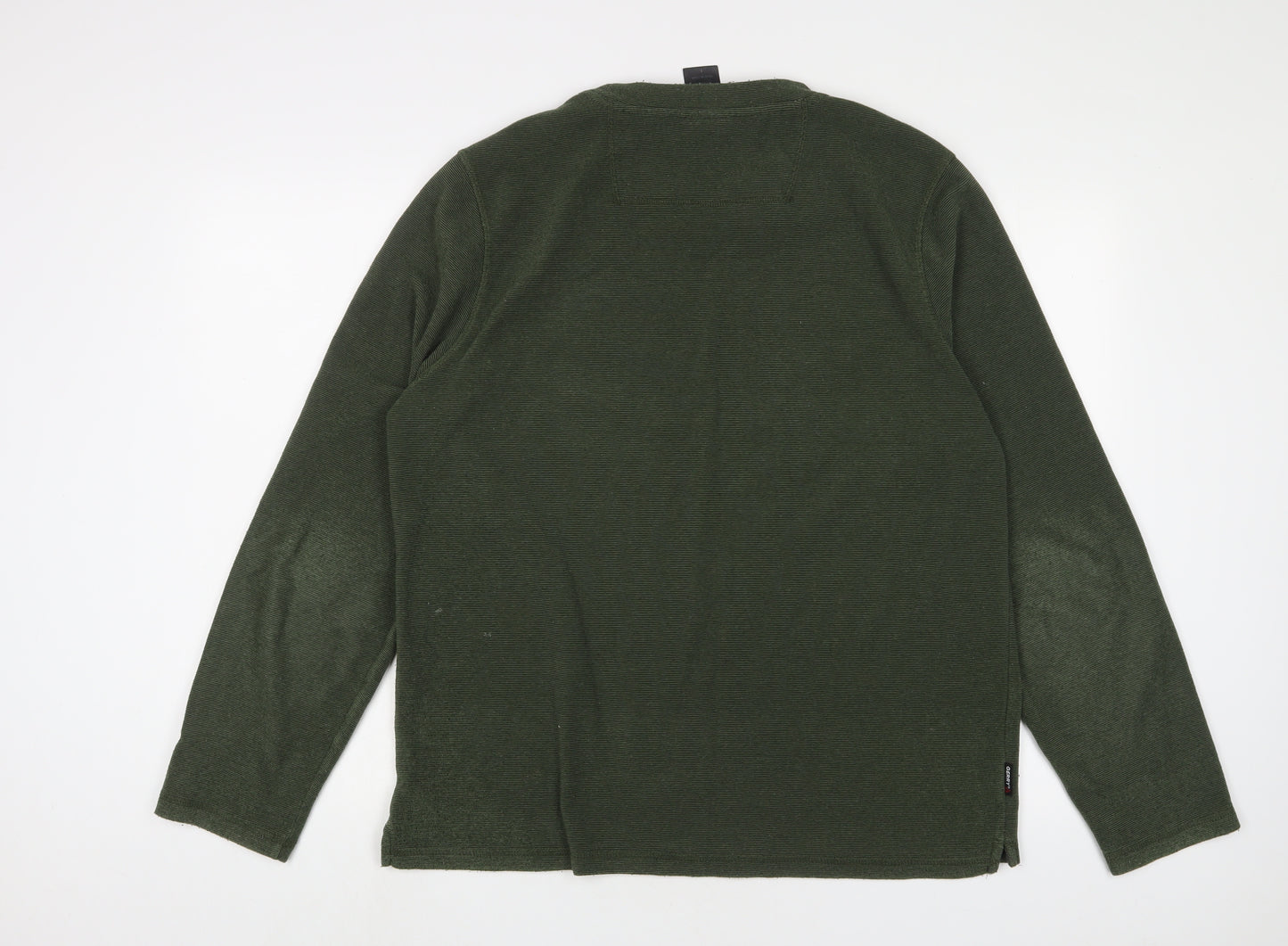 Gerry Mens Green Polyester Pullover Sweatshirt Size L