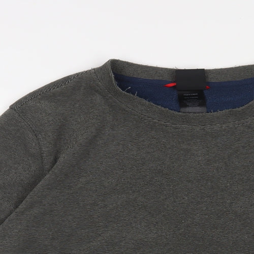 Gerry Mens Grey Polyester Pullover Sweatshirt Size L