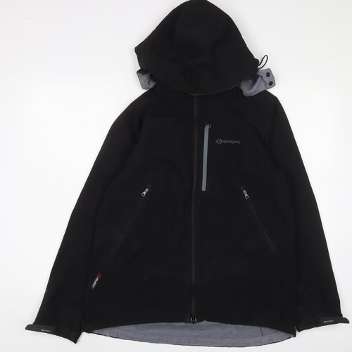Sprayway Mens Black Jacket Size S Zip