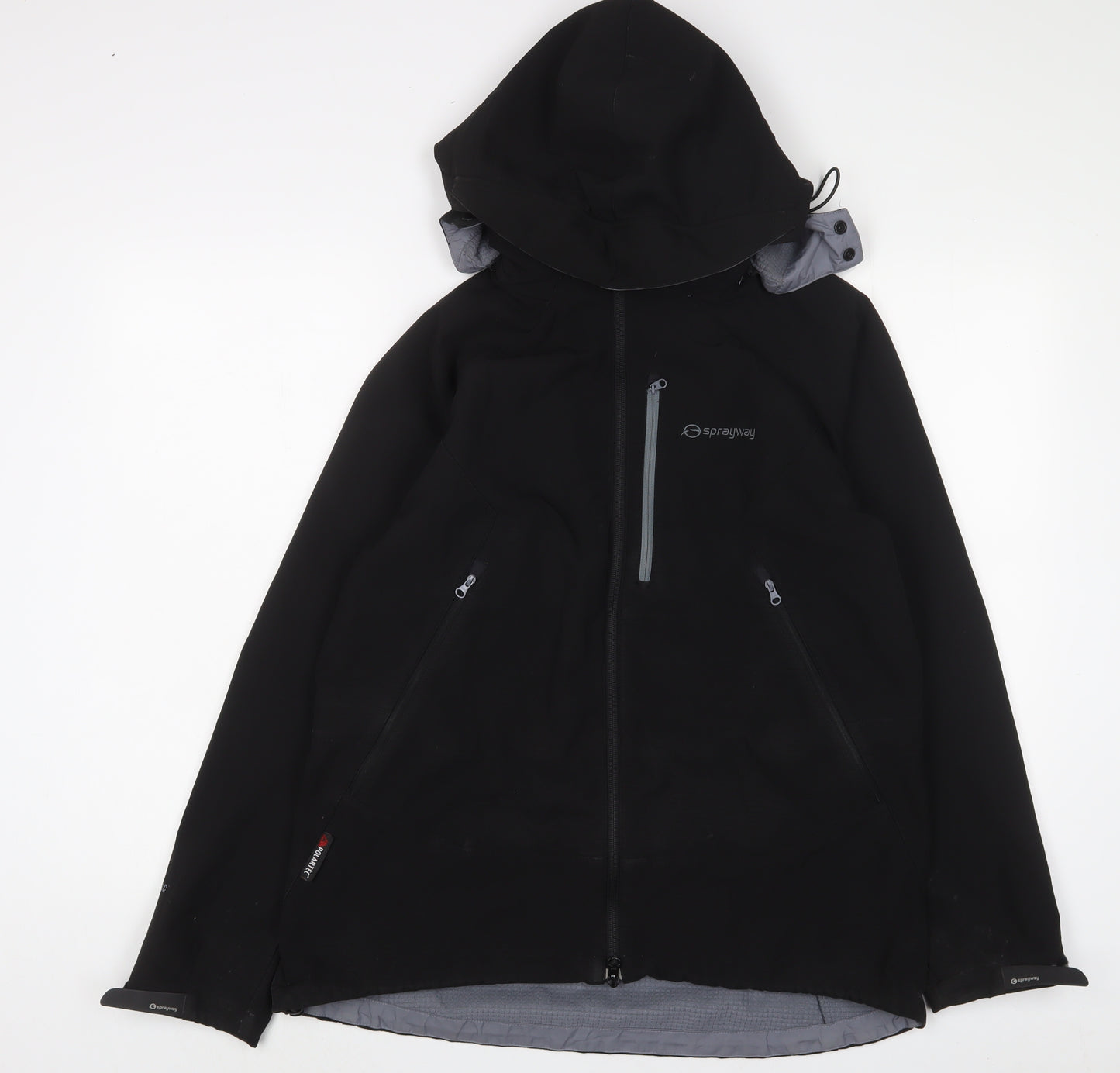 Sprayway Mens Black Jacket Size S Zip