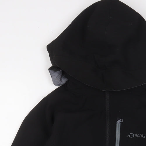 Sprayway Mens Black Jacket Size S Zip