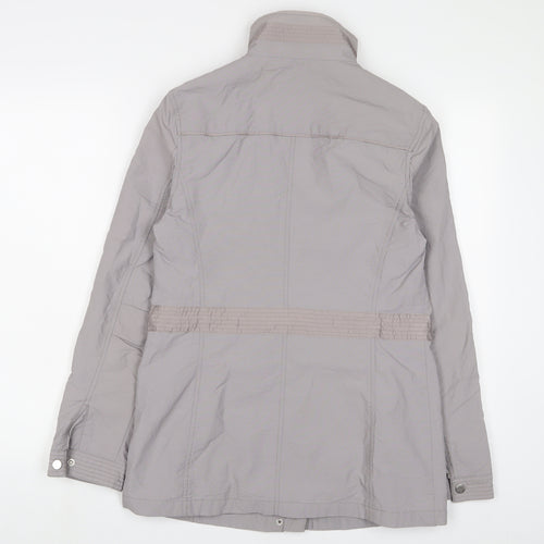 RJR.John Rocha Womens Grey Jacket Size 10 Zip