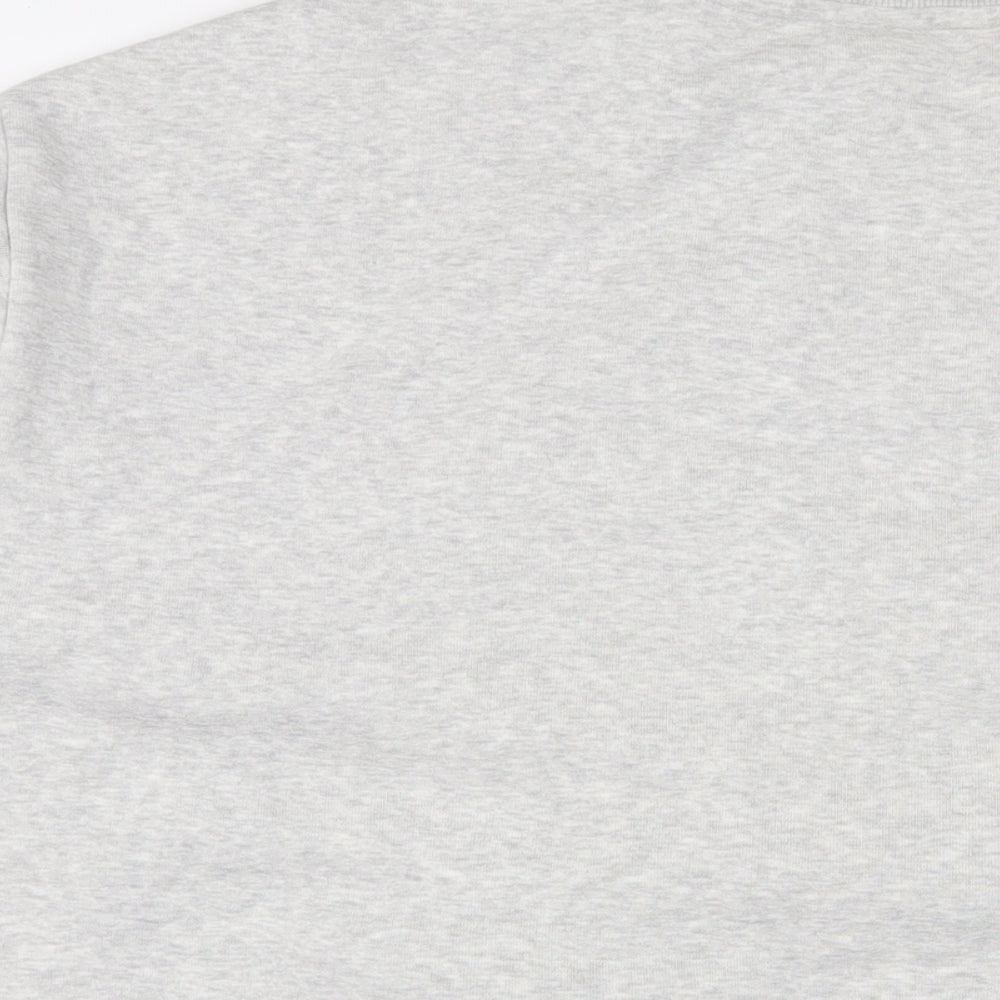 Mickey Mouse Womens Grey Cotton Pullover Sweatshirt Size 20 Pullover - Christmas