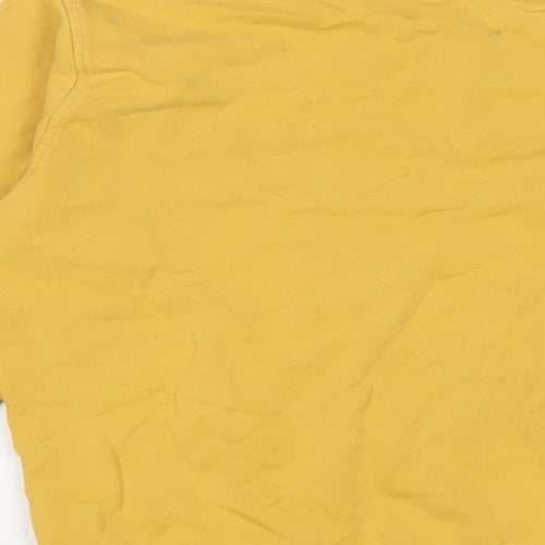 Colorful Standard Womens Yellow Cotton Pullover Sweatshirt Size S Pullover