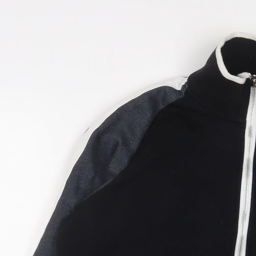 2015 World Championship Mens Black Cotton Full Zip Sweatshirt Size S