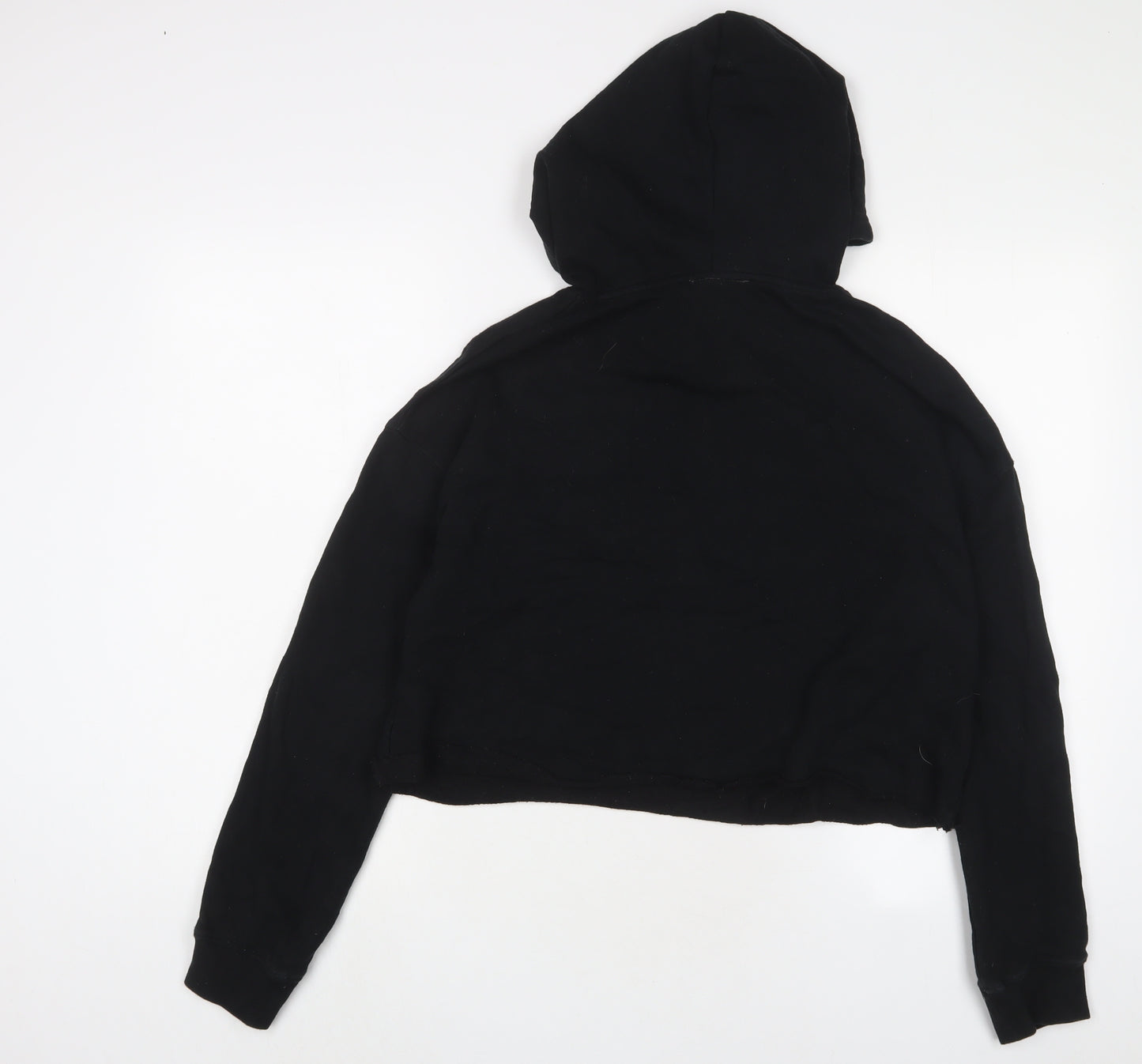 USCAPE APPAREL Womens Black Cotton Pullover Hoodie Size M Pullover - New York University
