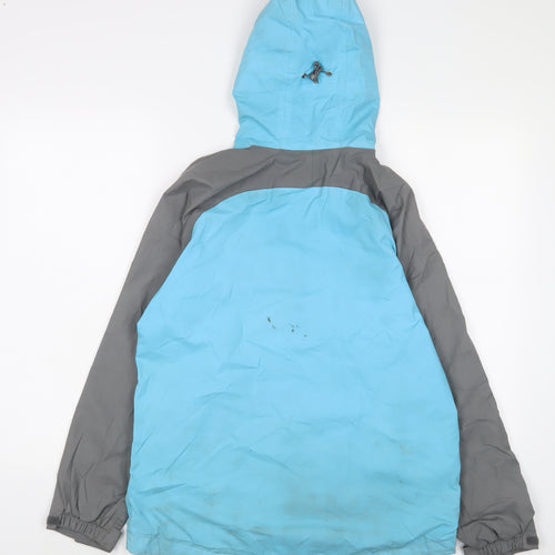 Mountain Designs Womens Blue Jacket Coat Size 8 Zip