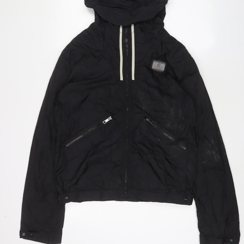 Temple of vendora Mens Black Jacket Size XL Zip