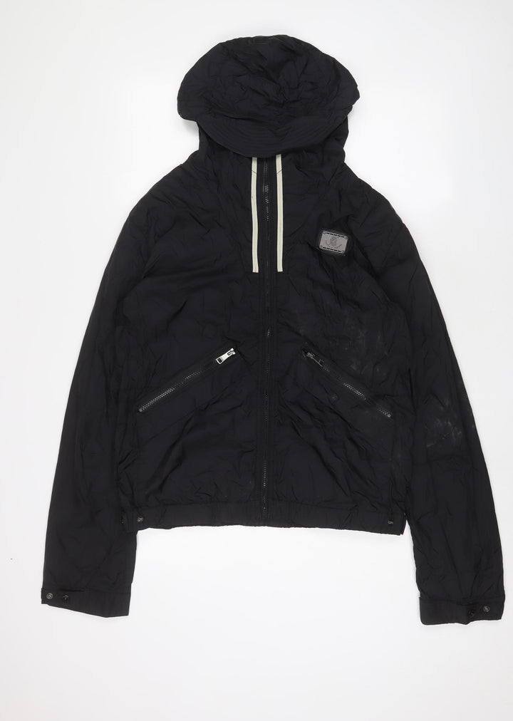 Temple of vendora Mens Black Jacket Size XL Zip