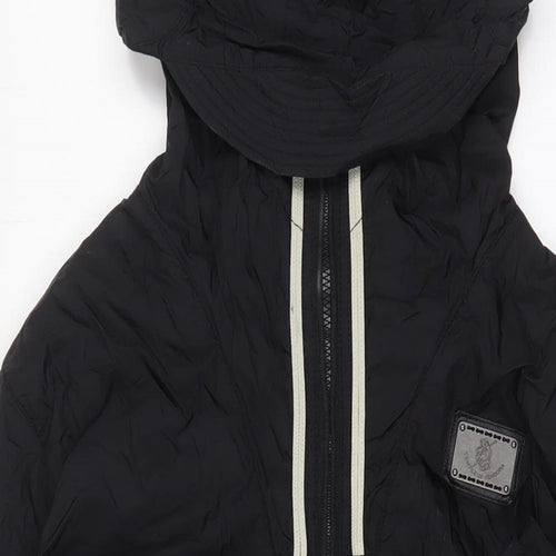 Temple of vendora Mens Black Jacket Size XL Zip