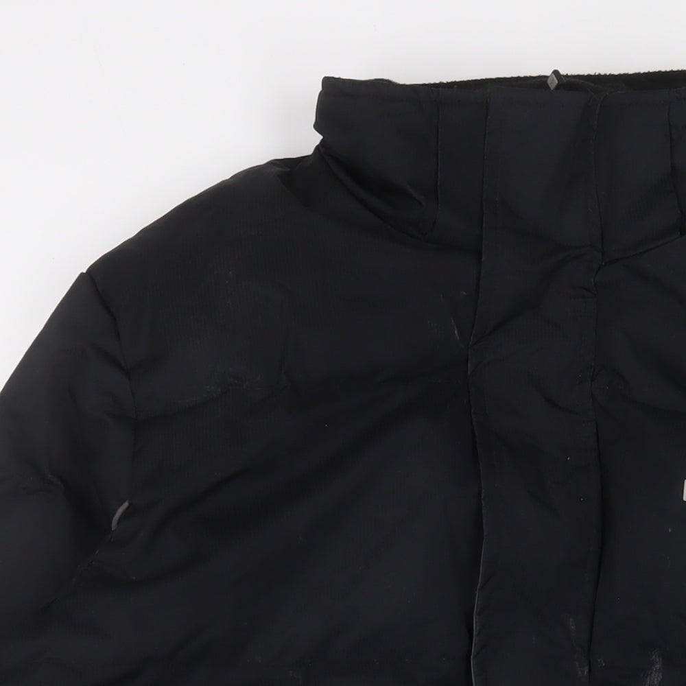 Mountain Warehouse Mens Black Puffer Jacket Coat Size L Zip