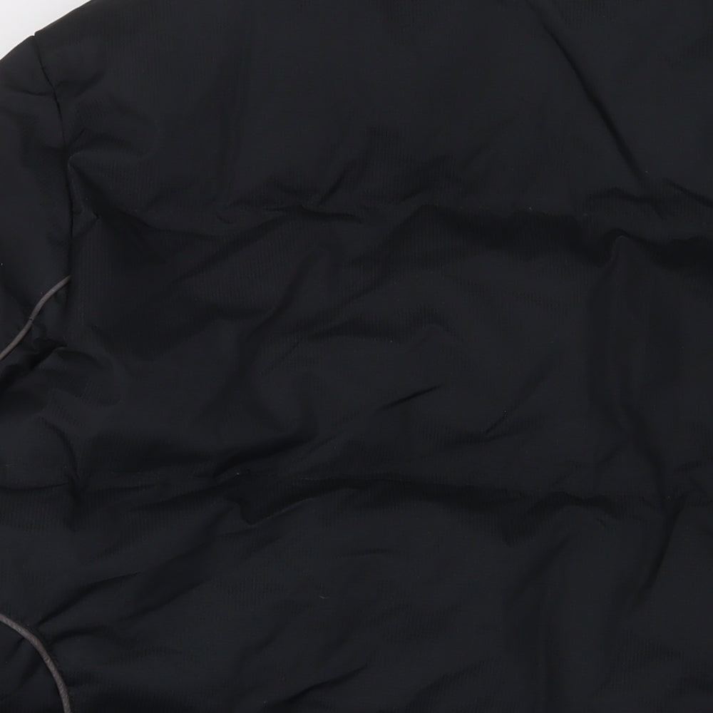 Mountain Warehouse Mens Black Puffer Jacket Coat Size L Zip