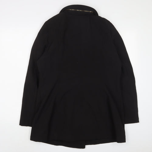 Michael Kors Womens Black Jacket Size L Zip