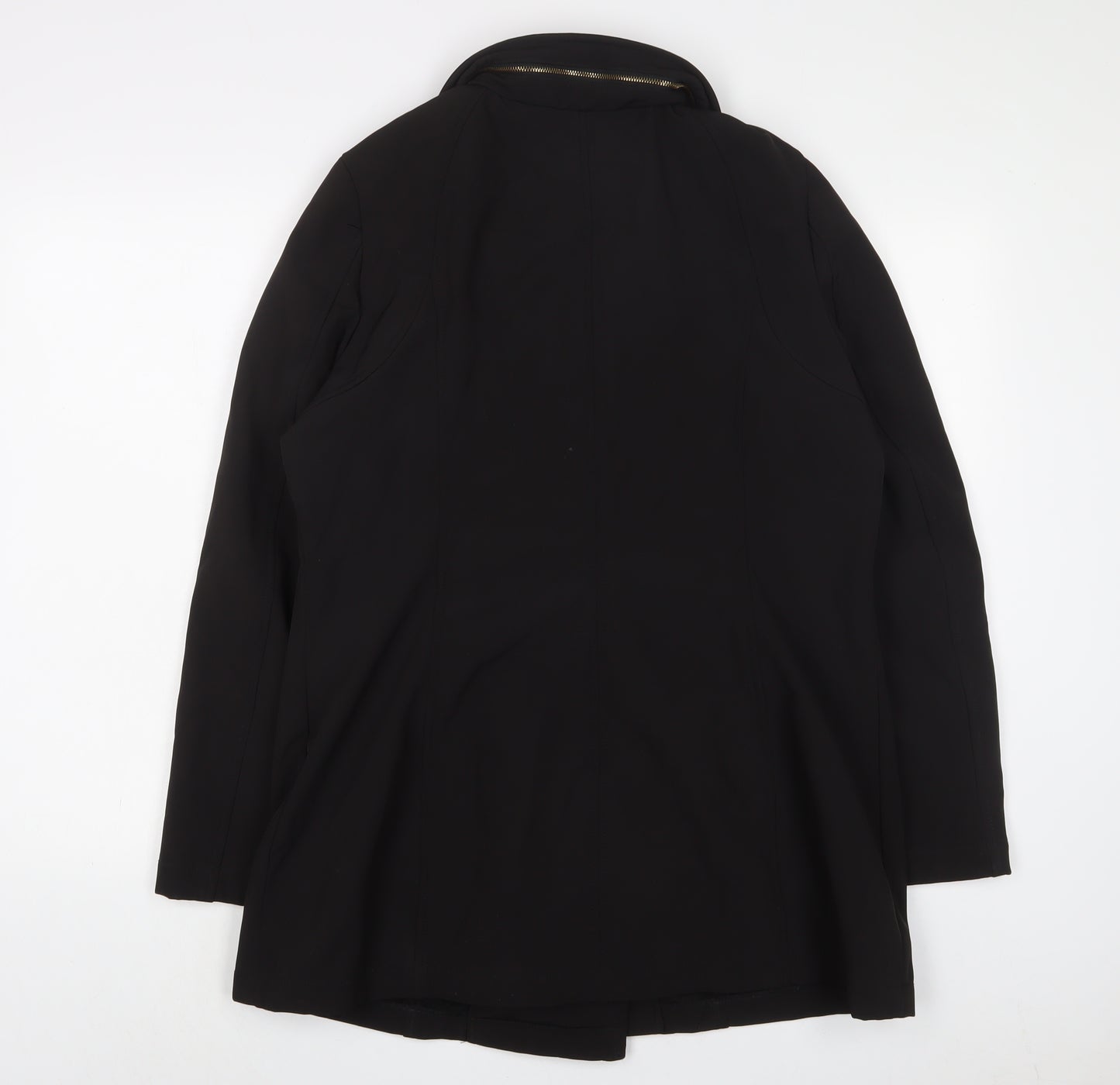 Michael Kors Womens Black Jacket Size L Zip