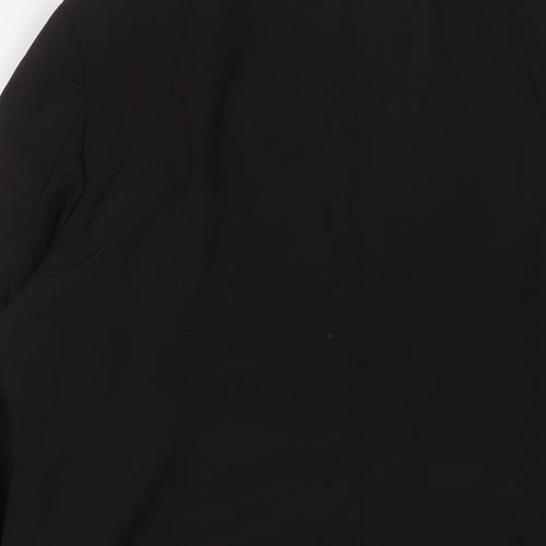 Michael Kors Womens Black Jacket Size L Zip