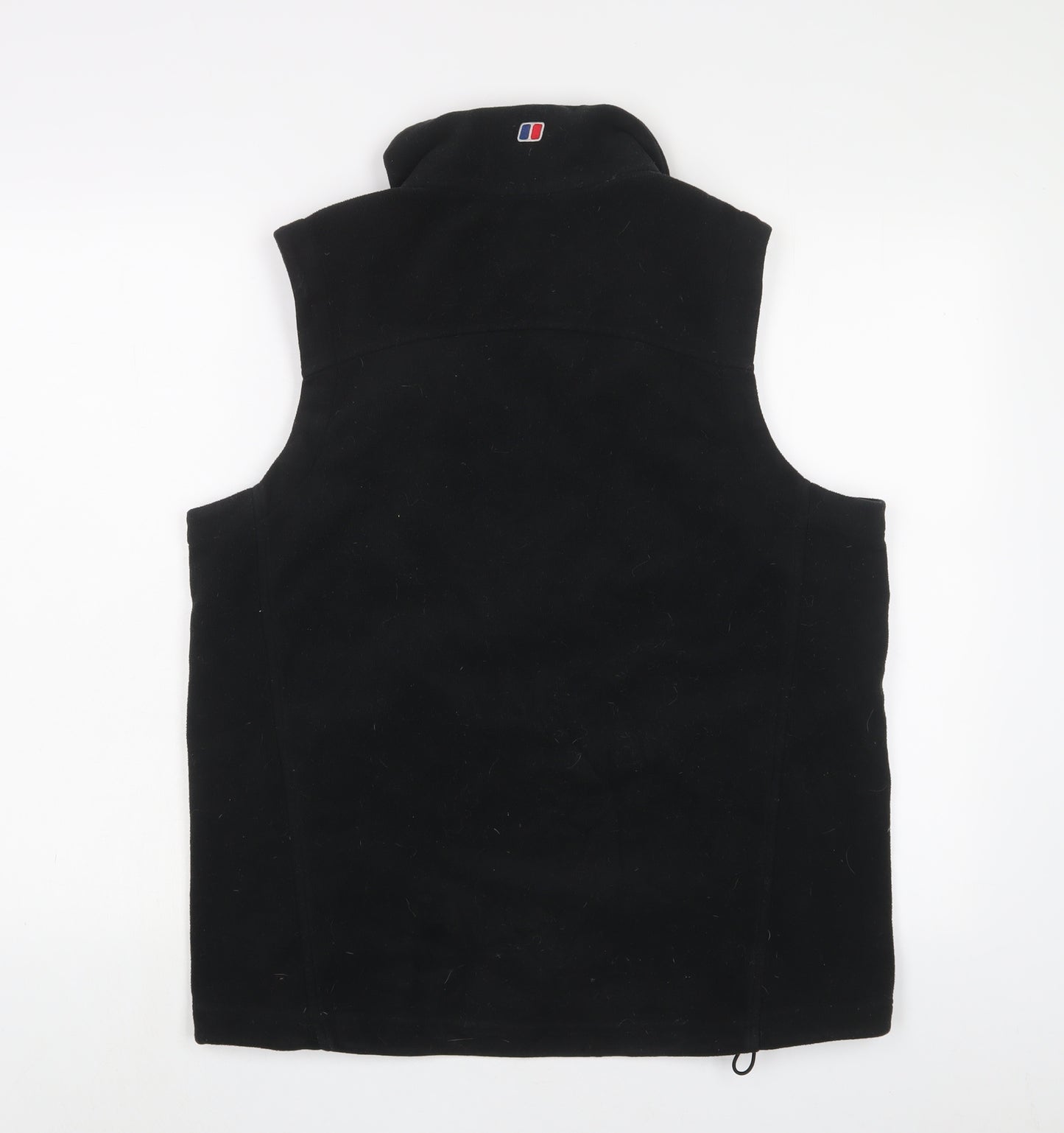 Berghaus Mens Black Gilet Jacket Size M Zip - Logo, Embroidered