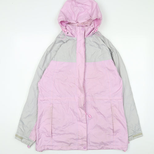 Snowdonia Womens Pink Jacket Coat Size 10 Zip