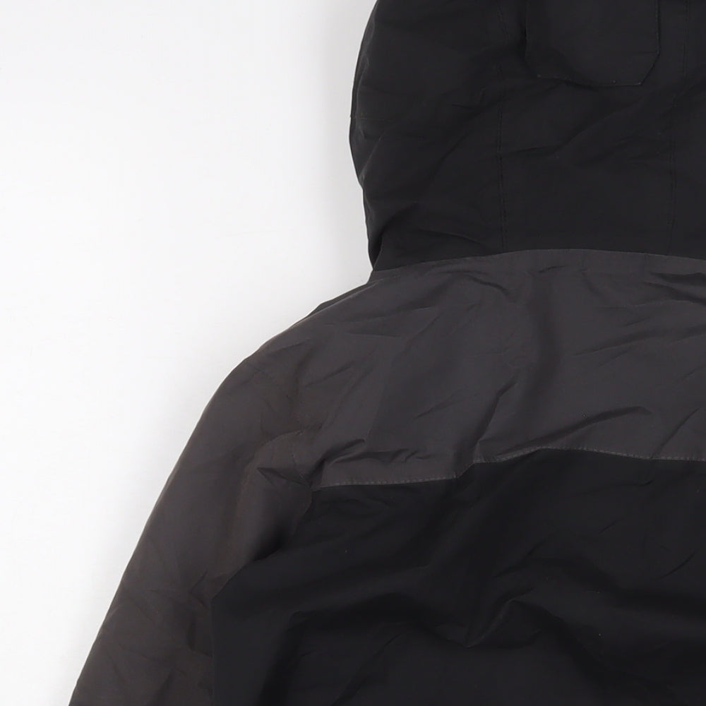 Peter Storm Boys Grey Basic Coat Coat Size 9-10 Years Zip