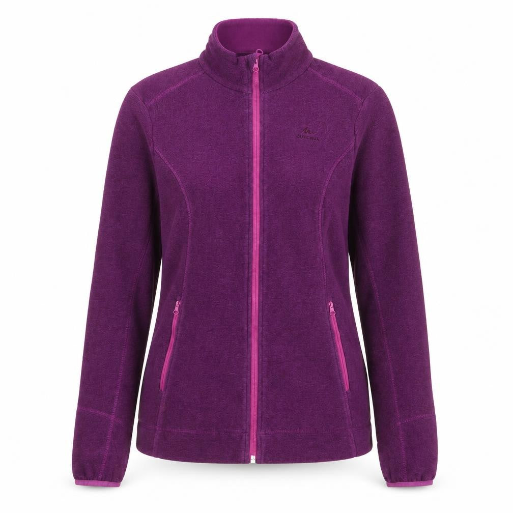 Decathlon Womens Purple Jacket Size S Zip