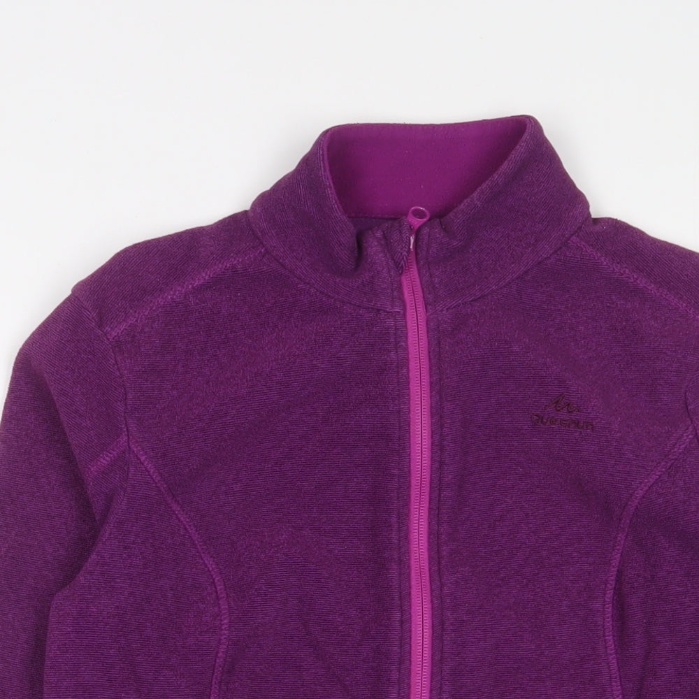 DECATHLON Womens Purple Jacket Size S Zip