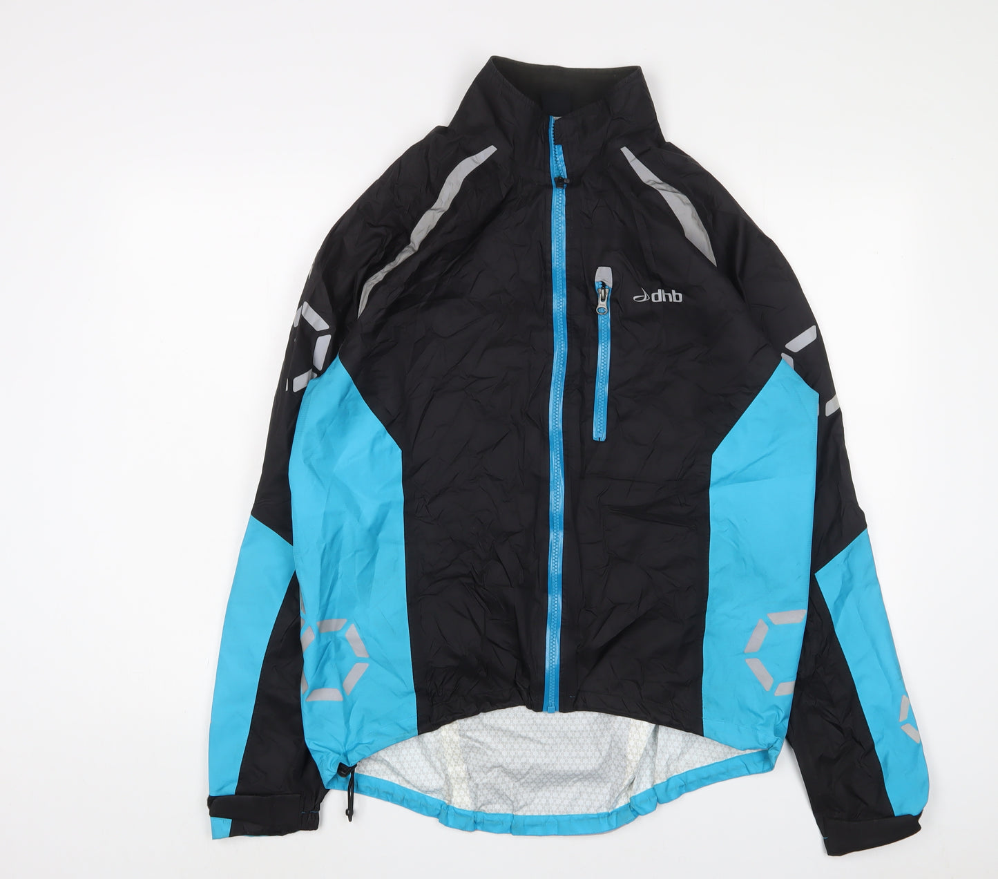 DnD Mens Blue Jacket Coat Size L Zip