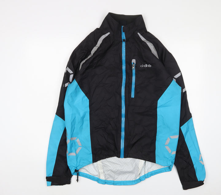 DnD Mens Blue Jacket Coat Size L Zip