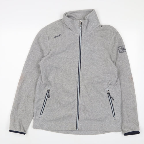 DECATHLON Mens Grey Jacket Size L Zip
