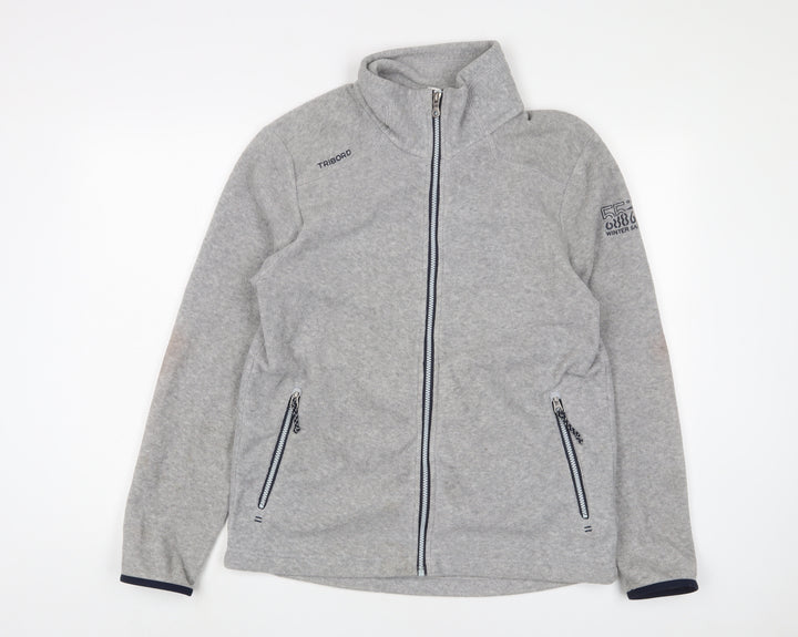 DECATHLON Mens Grey Jacket Size L Zip