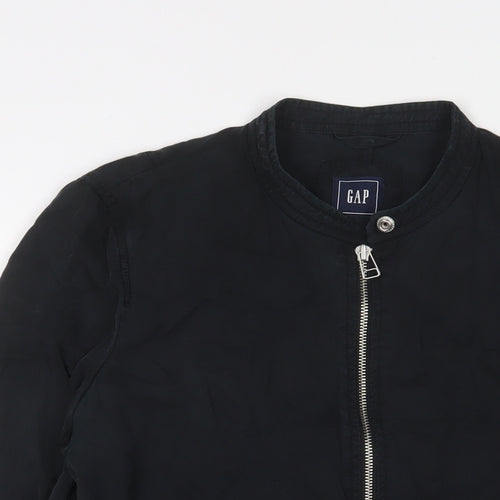 Gap Womens Black Jacket Size XL Zip